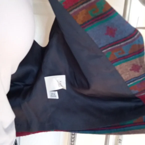 Pendleton KKNOCKABOUTS Multicolor Patterned Fabric VEST SZ.M - Picture 12 of 12